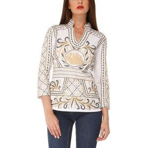 Almatrichi RARE Embroidered Blouse - Sz38